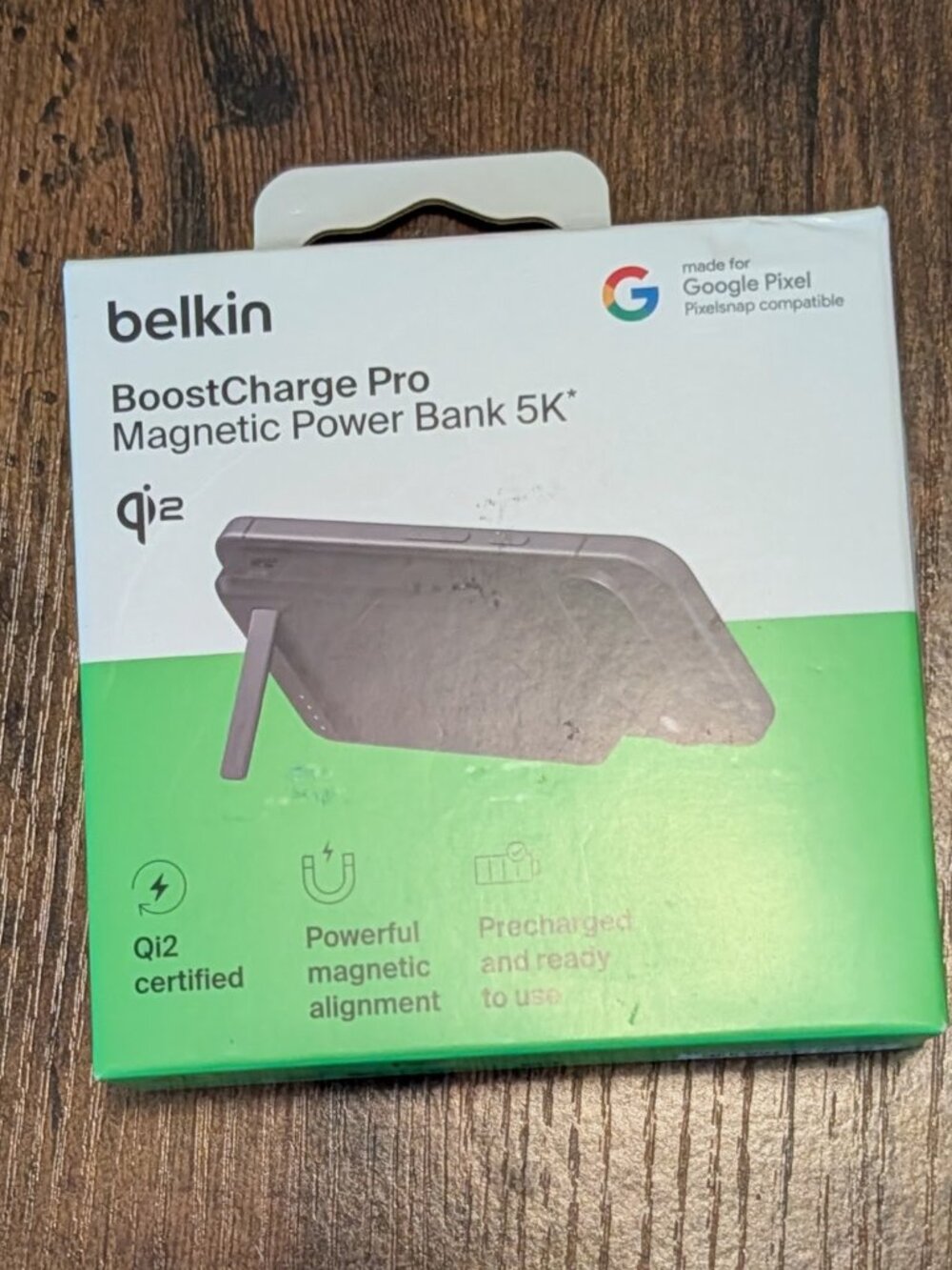 Belkin BoostCharge Pro Magnetic Power Bank 5K with Qi2 15W